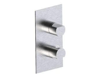 BORGIA 89712V2 - Thermostatic stainless steel shower mixer with diverter by Rubinetterie Frattini - view 2